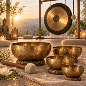 Tibetan Singing Bowls and Gong Therapy
